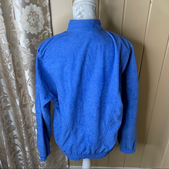 Vintage Mens Bonnie Sportswear California Large Blue Purple Full Zip Jacket - Picture 3 of 5